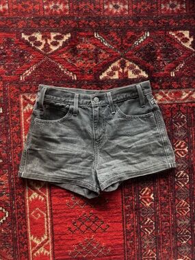 Levi's Gray Jean Shorts